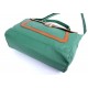 Eco Leather Green Brown Bag Handbag
