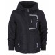 Black Unisex,Mens&#039; Waterproof Jacket With A Hood