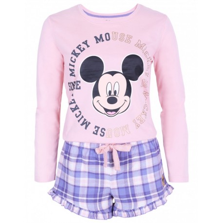 Różowo-fioletowa piżama Myszka Mickey DISNEY