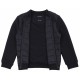 Black Velour Quilter Jacket