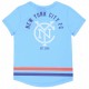 New York City FC Child Boy Blue Short Sleeve Shirt