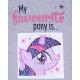 Grey, Short Sleeved Top, T-shirt For Girls, 2 Ways Sequins MY LITTLE PONY HASBRO