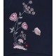 Granatowa bluzka +  getry róż PRIMARK