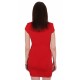 Czerwona asymetryczna sukienka JOHN ZACK