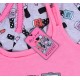 Różowo-szara piżama w pomadki PRIMARK
