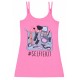 Neon Pink Top &amp; Grey Shorts Pyjama Set For Ladies Cosmetics Design Love To Lounge