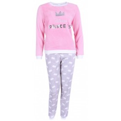 Szaro-różowa piżama PRINCESS DISNEY