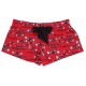 Ladies Red/White Top &amp; Shorts Pyjama Set Mickey Mouse DISNEY
