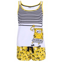 Ladies Pyjama Set Nightwear SpongeBob