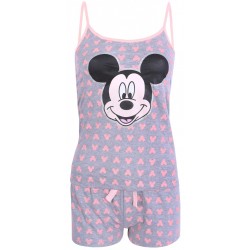 Grau-Neon-Schlafanzug Mickey-Maus DISNEY