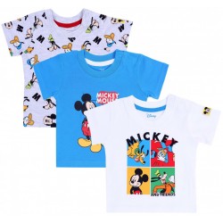 3x t-shirt Mickey Mouse et ses amis DISNEY