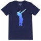 T-shirt bleu-foncé Fortnite