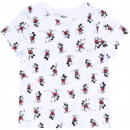 Biała koszulka Myszka Mickey DISNEY