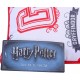 Szaro-czerwona poduszka Harry Potter