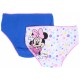 3x Szaro-niebieskie majtki Minnie Mouse DISNEY