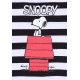Czarno-biała koszulka Snoopy