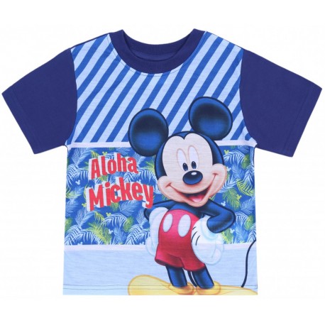 Niebieska bluzka, t-shirt Mickey DISNEY