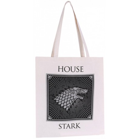 Beige - schwarze Einkaufstasche Game of Thrones