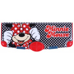 Wielofunkcyjny, czerwony piórnik Minnie DISNEY