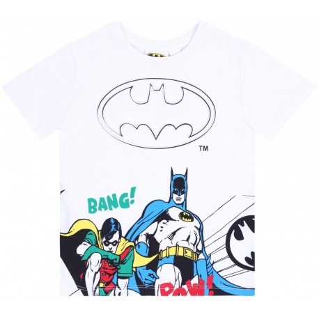 Biała koszulka , t-shirt Batman DC COMICS