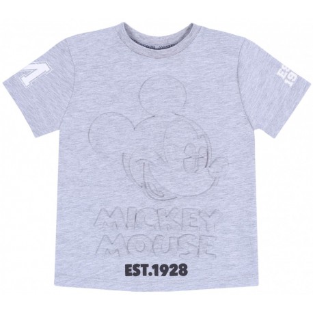 Szara koszulka, t-shirt Myszka Mickey DISNEY