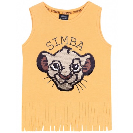 Żółta koszulka, t-shirt Simba Król Lew DISNEY