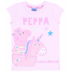 Różowa koszulka, t-shirt Świnka Peppa Primark