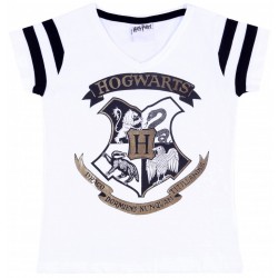 Biała dziewczęca koszulka, t-shirt Harry Potter