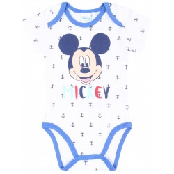 Białe body niemowlęce Myszka Mickey DISNEY