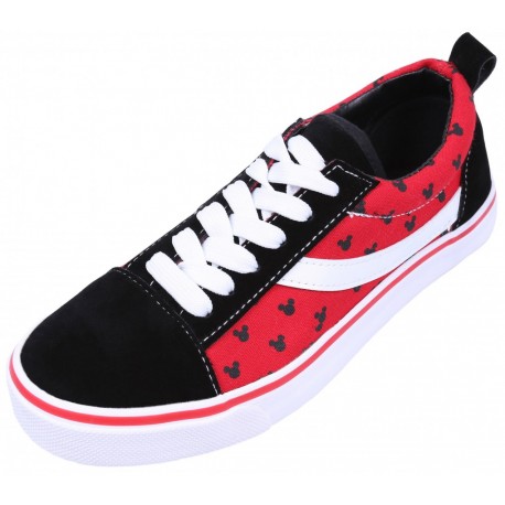 Red/Black Sneakers Shoes Trainers MICKEY MOUSE DISNEY