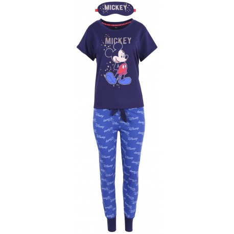 Granatowa piżama Myszka Mickey + opaska DISNEY