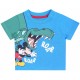 3x Biało -niebieskie koszulki Mickey Mouse DISNEY