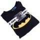 Czarno-biała piżama dziecięca Batman DC Comics