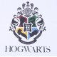 Szaro-biała piżama męska Hogwarts Harry Potter