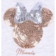 Beżowa tunika+rajstopy Minnie Disney