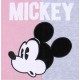 Krótka, szaro-różowa bluza Mickey Disney