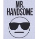 Szaro-czarna piżama męska MR. HANDSOME EMOJI