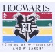 Biało-szara piżama męska HOGWARTS Harry Potter