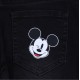 Czarne spodnie jeansy Mickey Mouse Disney