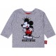 3x Szaro-czarna bluzka Mickey Mouse DISNEY