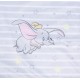 Beżowy cienki koc niemowlęcy Dumbo Disney