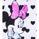 Biało-czarna bluza w serca, z cekinami Myszka Minnie Disney