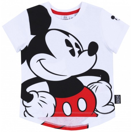 Biała koszulka / t-shirt z Myszką Mickey Disney