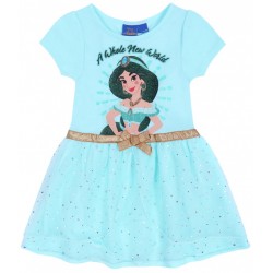 Błękitna sukienka Księżniczka Dżasmina Alladyn Disney