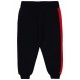 Czarne spodnie dresowe z czerwonym pasem MARVEL