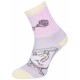 3 x Pastel Socks For Girls Princess Chip Potts Beauty And The Beast DISNEY