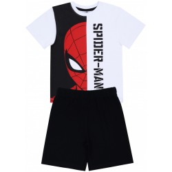 Biało-czarna piżama chłopięca SPIDER-MAN Marvel