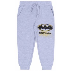 Szare melanżowe spodnie dresowe BATMAN