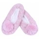 Warm Pink Fluffy Pom Pom Slippers Sliders