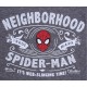 Szaro-biała koszulka chłopięca Spider Man